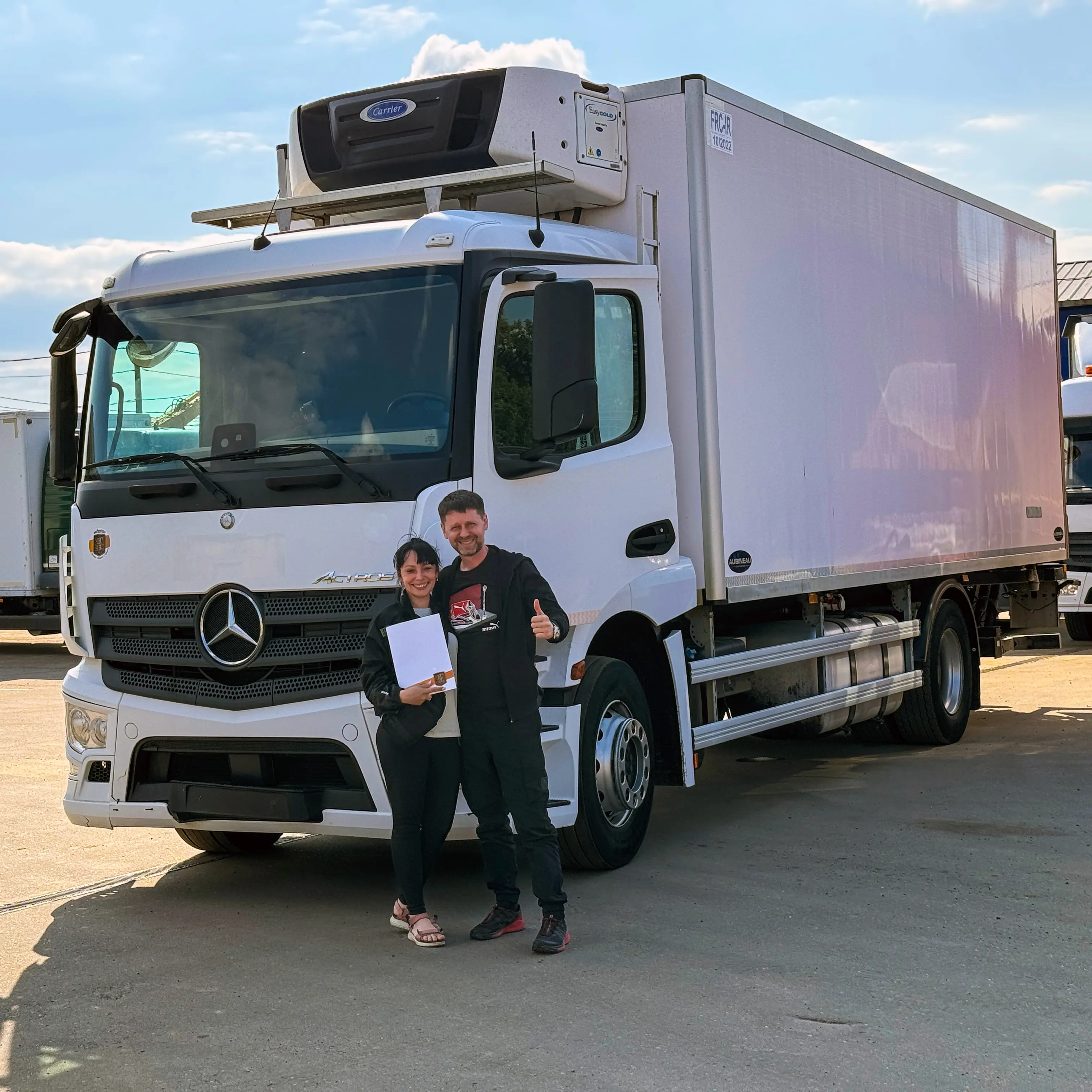 Фотография покупателя Mercedes Actros 1843 рефрижератор, Донецк - регион отгрузки