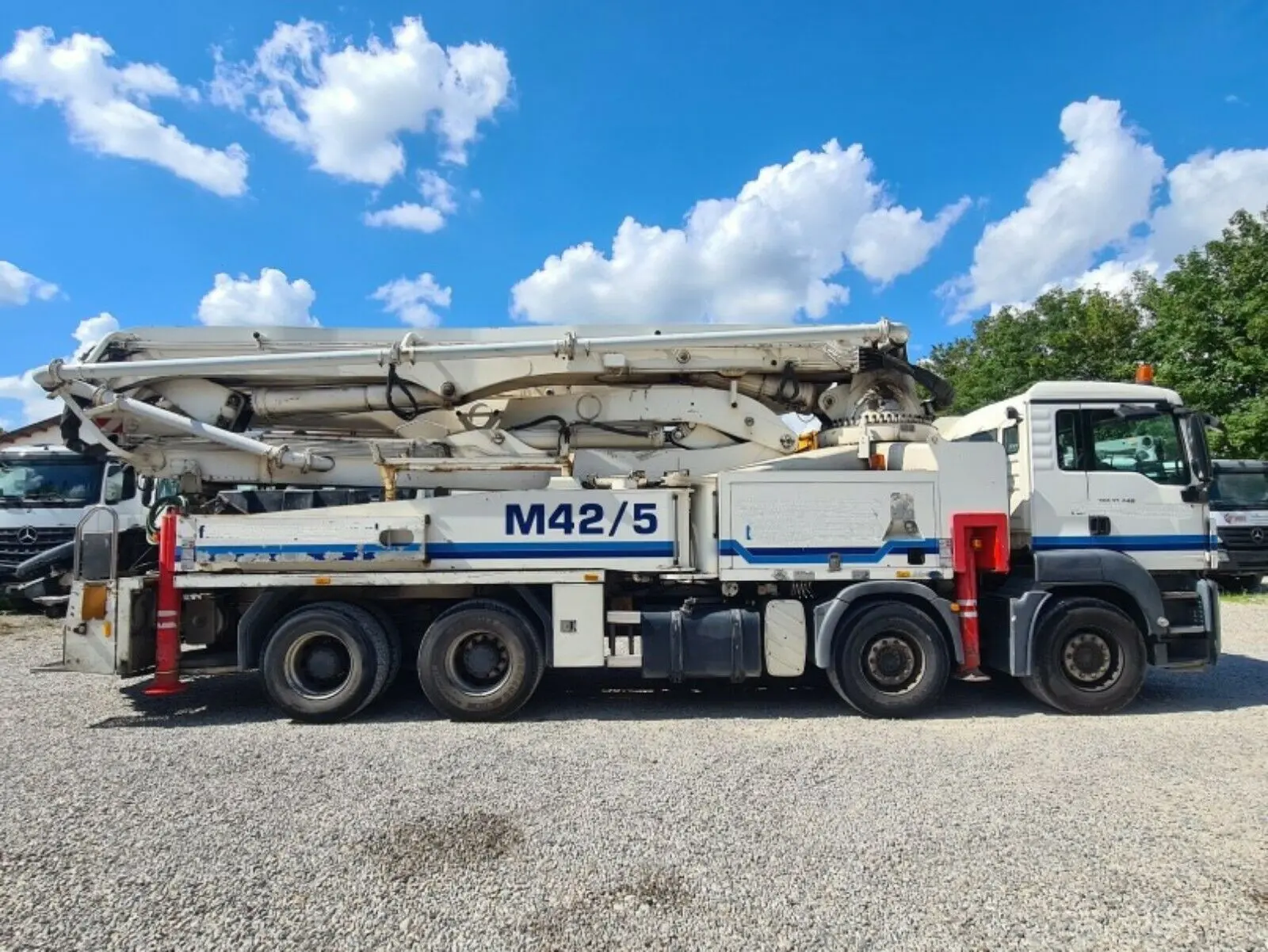 Автобетононасос 42 метра Putzmeister M 42-5 на шасси MAN TGS 37.440, без пробега по РФ - фото 12