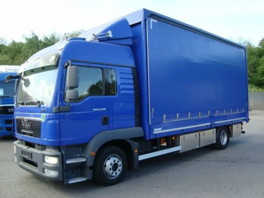 MAN TGM 12.290 LL, 2013 г, штора-борт, все загрузки, без пробега по РФ - фото 6