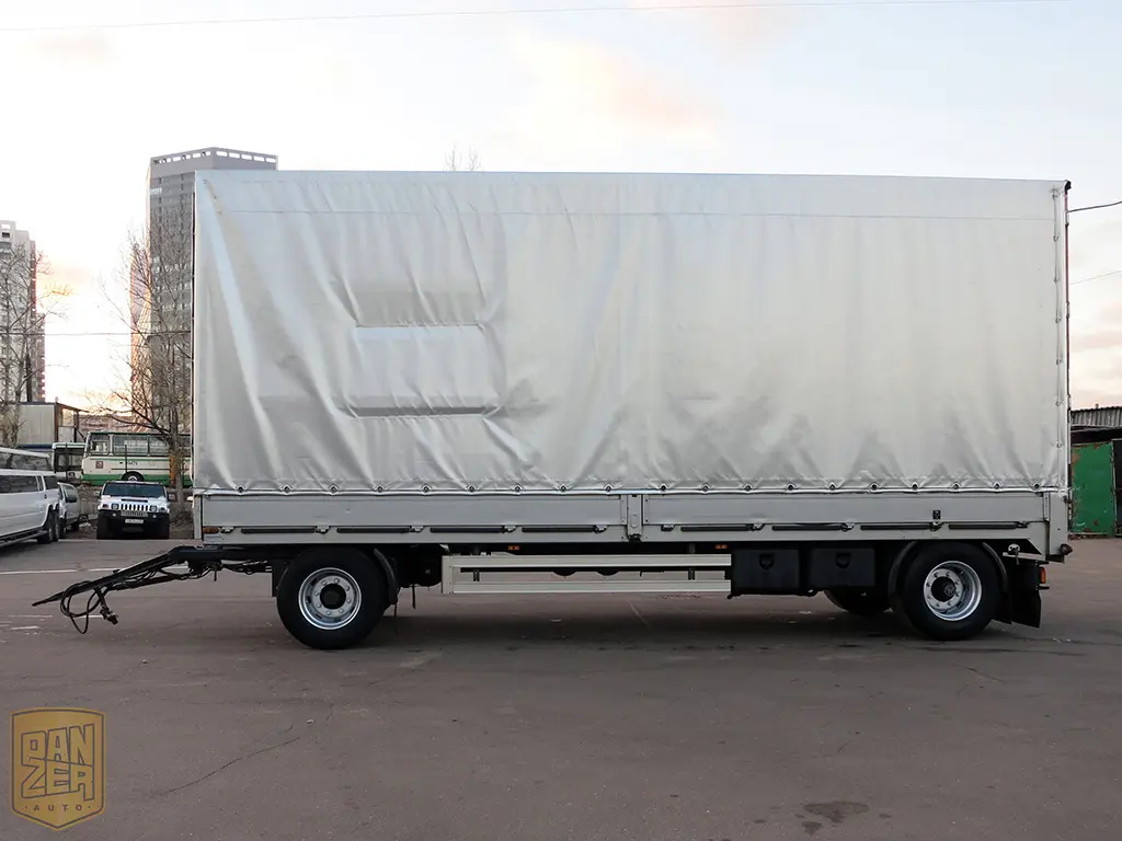 Прицеп борт-тент 52 м3, г/п 13.5 т, 2007г, из Германии. - фото 11