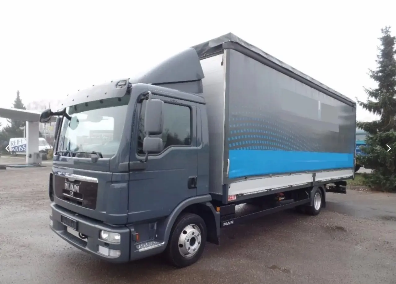 MAN TGL 8.220 BL, 2011 г, штора, длина 7.2м, без пробега по РФ - фото