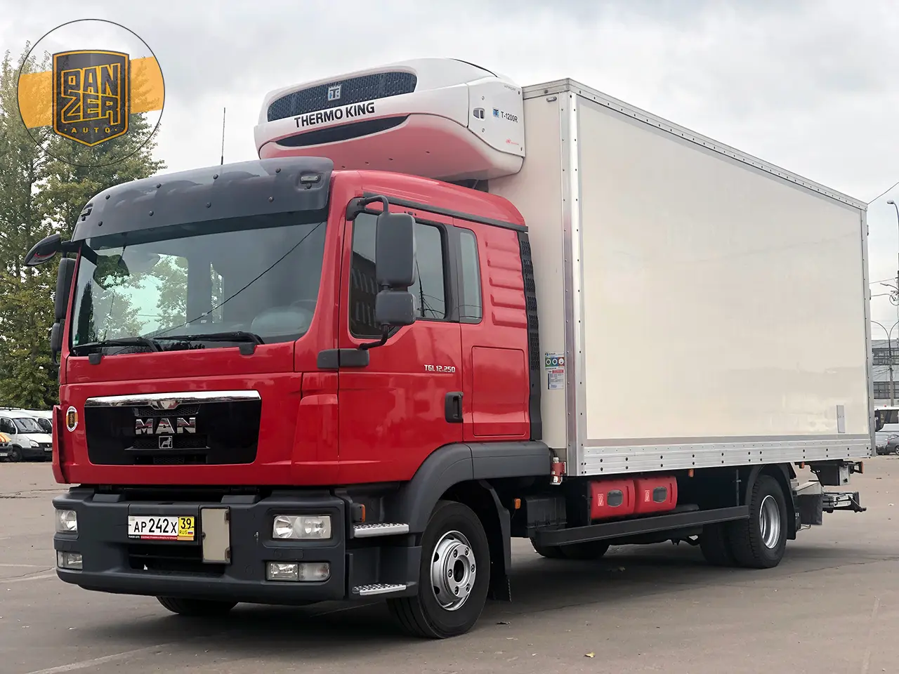 MAN TGL 12.250 BL, рефрижератор до 12тонн, спальник, ворота - фото