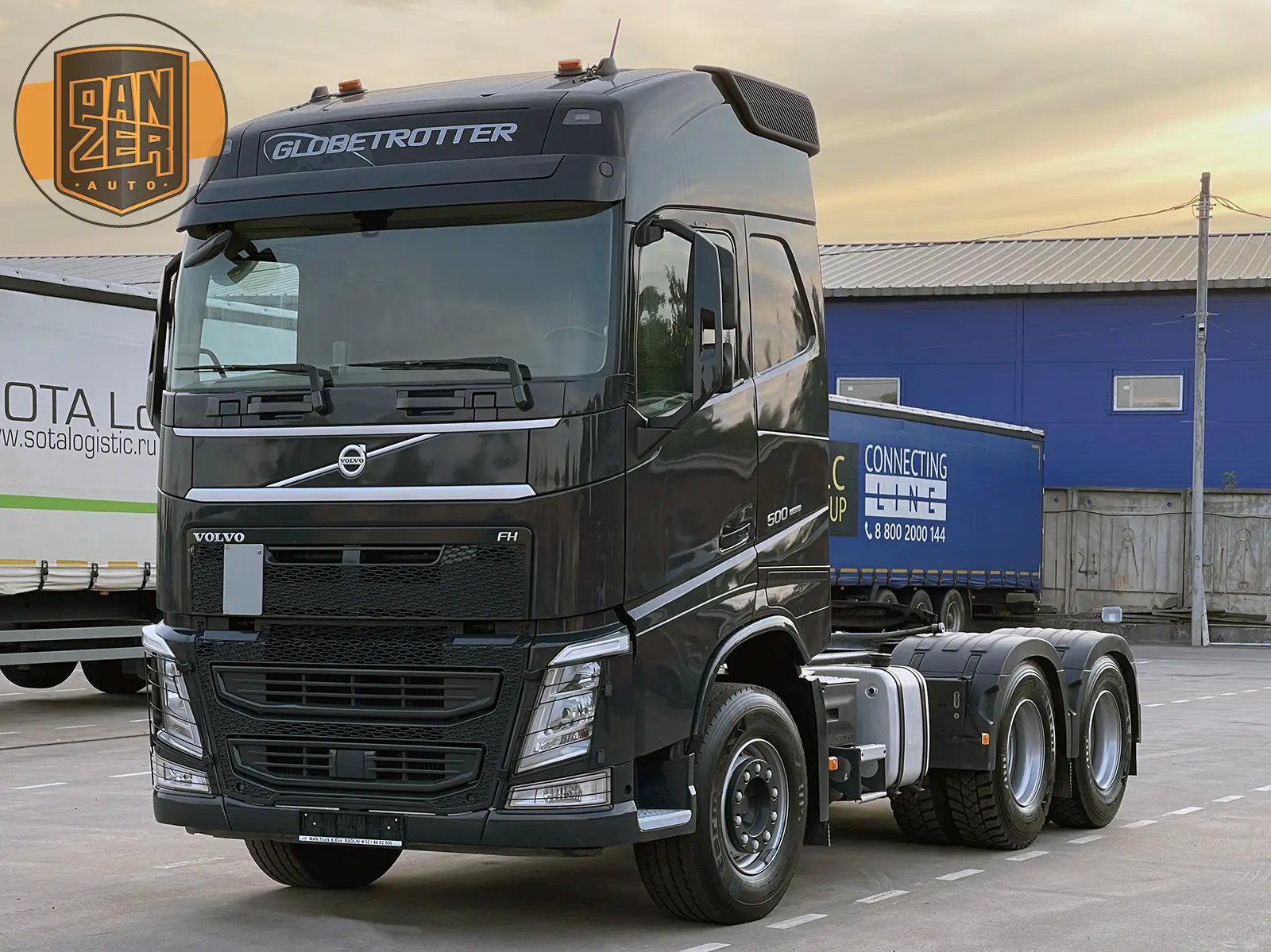 Тягач Volvo FH 500 6x4, 2018 год, подъемная ось, из Германии - фото-детальных 8