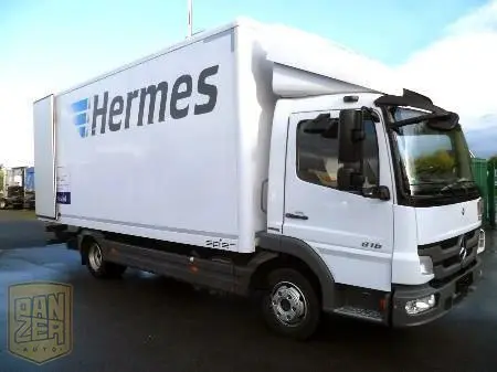 Mercedes-Benz Atego 818L, 2013г, фургон 36м3, состояние нового, пневмоподвеска - фото 7