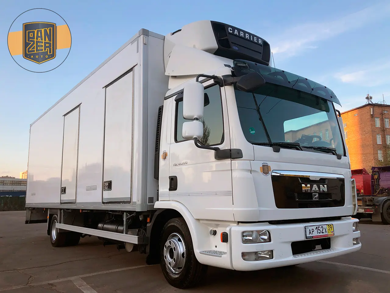 MAN TGL 12.220, мульти рефрижератор 18 палет, ворота и боковые двери - фото