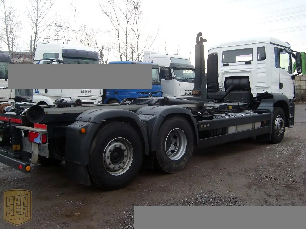 MAN TGS 28.440, контейнеровоз с установкой мультилифт Meiller, г/п 16т, спальник, 2012г - фото
