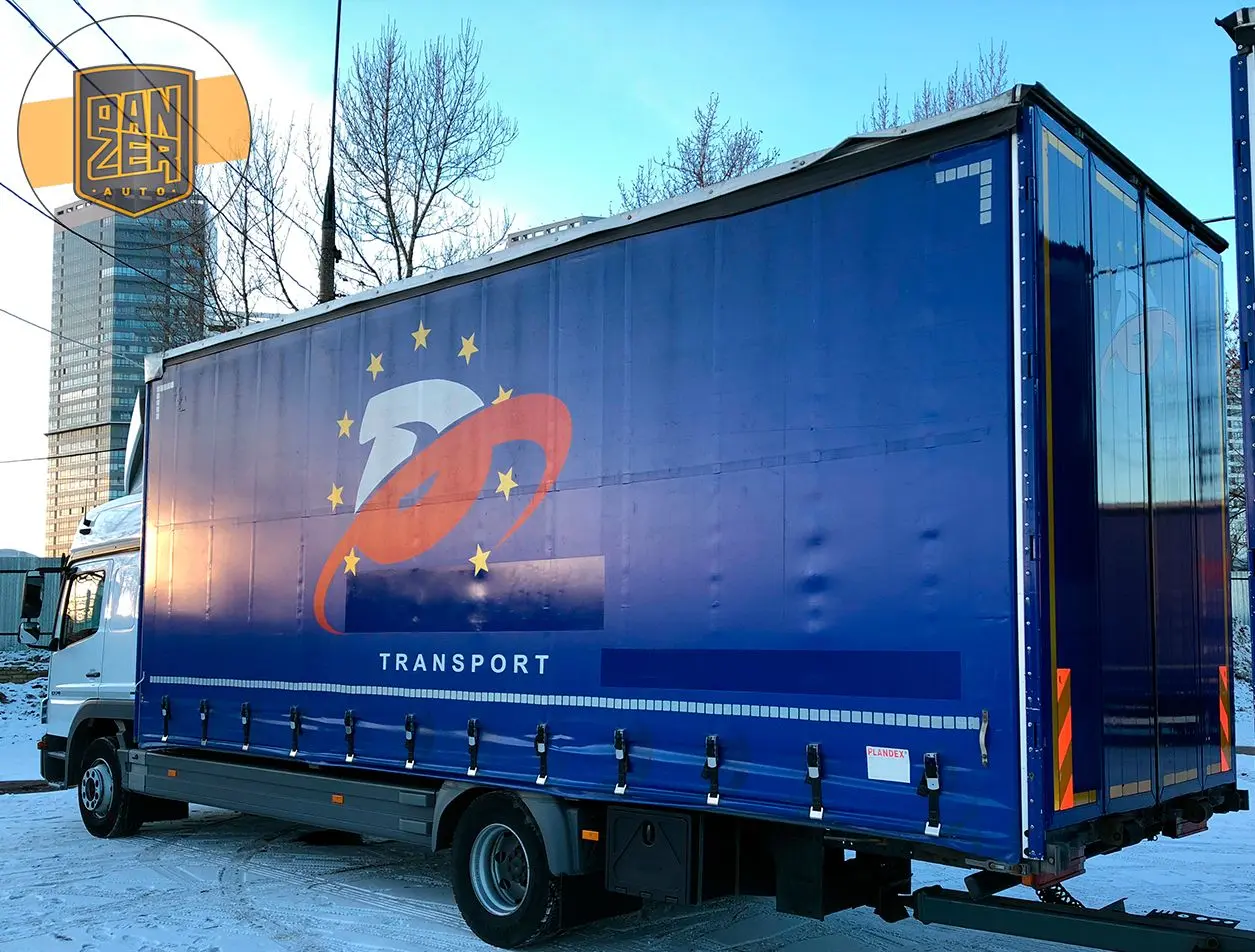Мерседес Атего 1229, автопоезд 120 м3, 2014г, сквозная загрузка, г/п 12т - фото 20