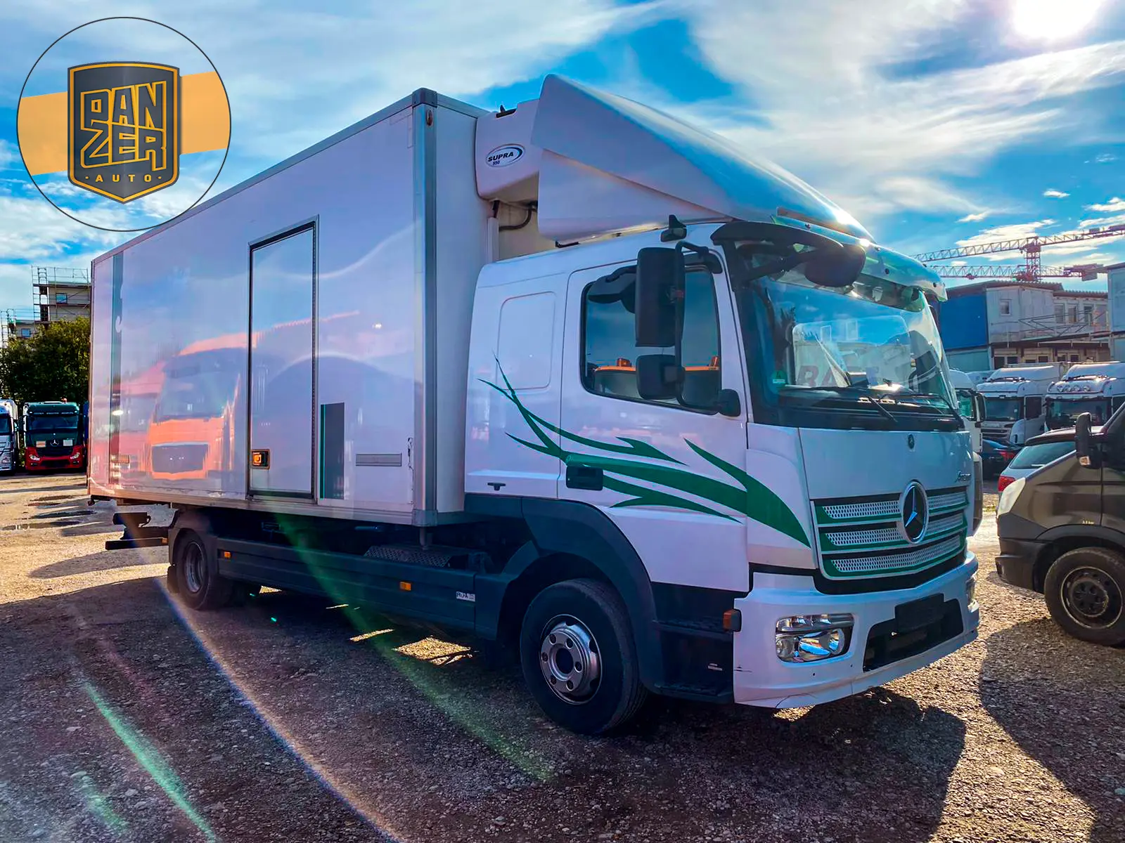 Рефрижератор тушевоз со спальником Mercedes Atego 1223 L, 2014 год, 15 европалет - фото