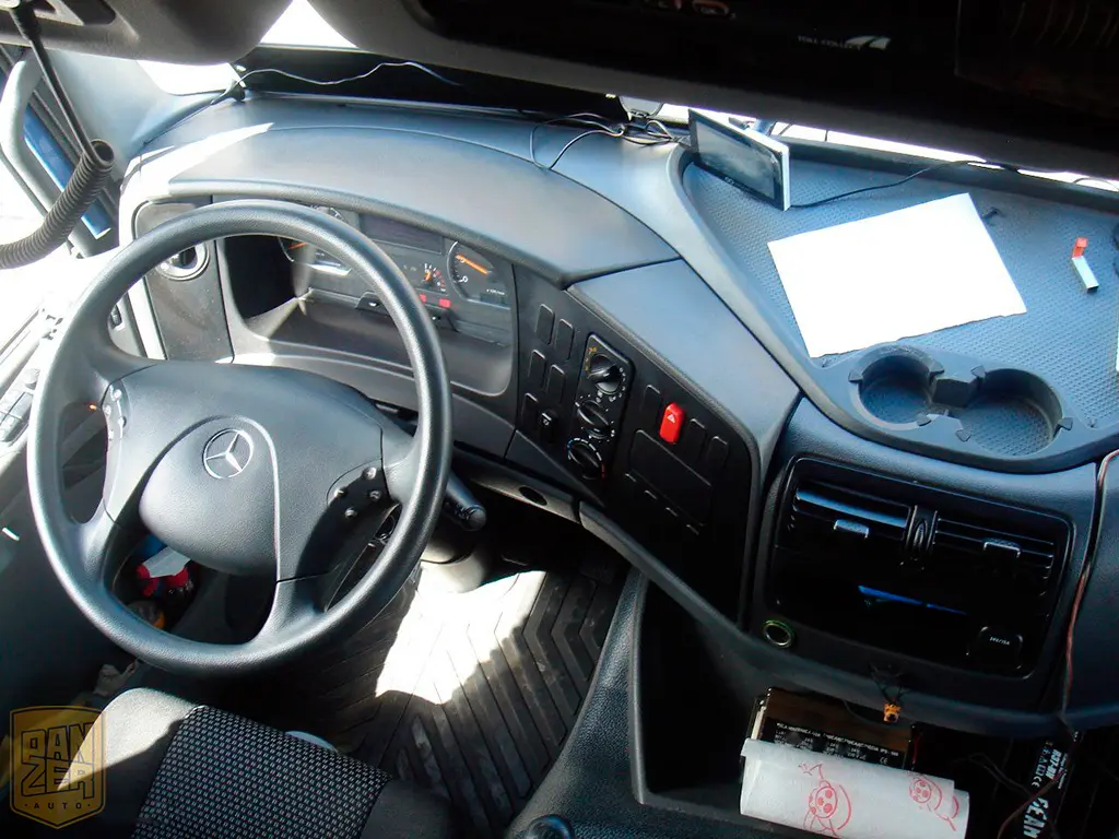 Mercedes Atego 1224 автопоезд 120м3, 2013 год, полная штора - фото 4