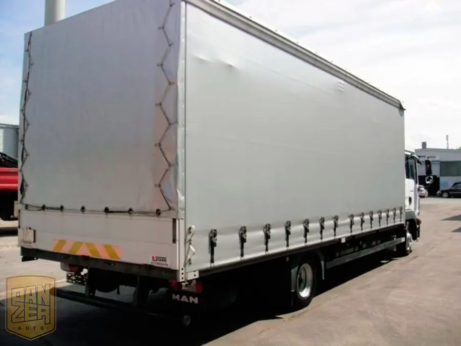 MAN TGL 8.250 BL, 2012г, штора 46м3, г/п 5 тонн, 2 спальника - фото
