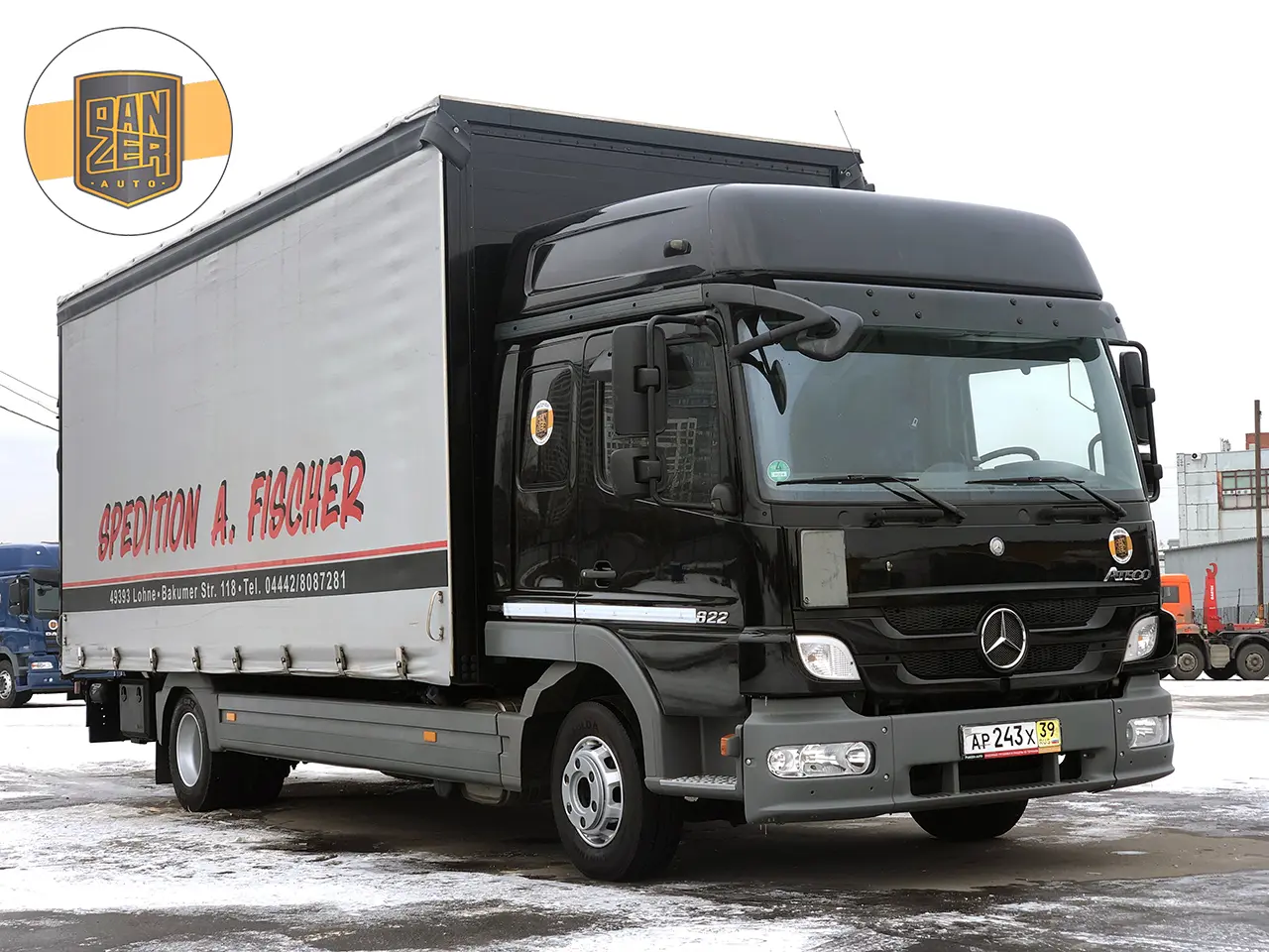 Mercedes Atego 822 L, 12/2013г, пятитонник, штора 40 м3 с гидролифтом, 2 спальника - фото 8