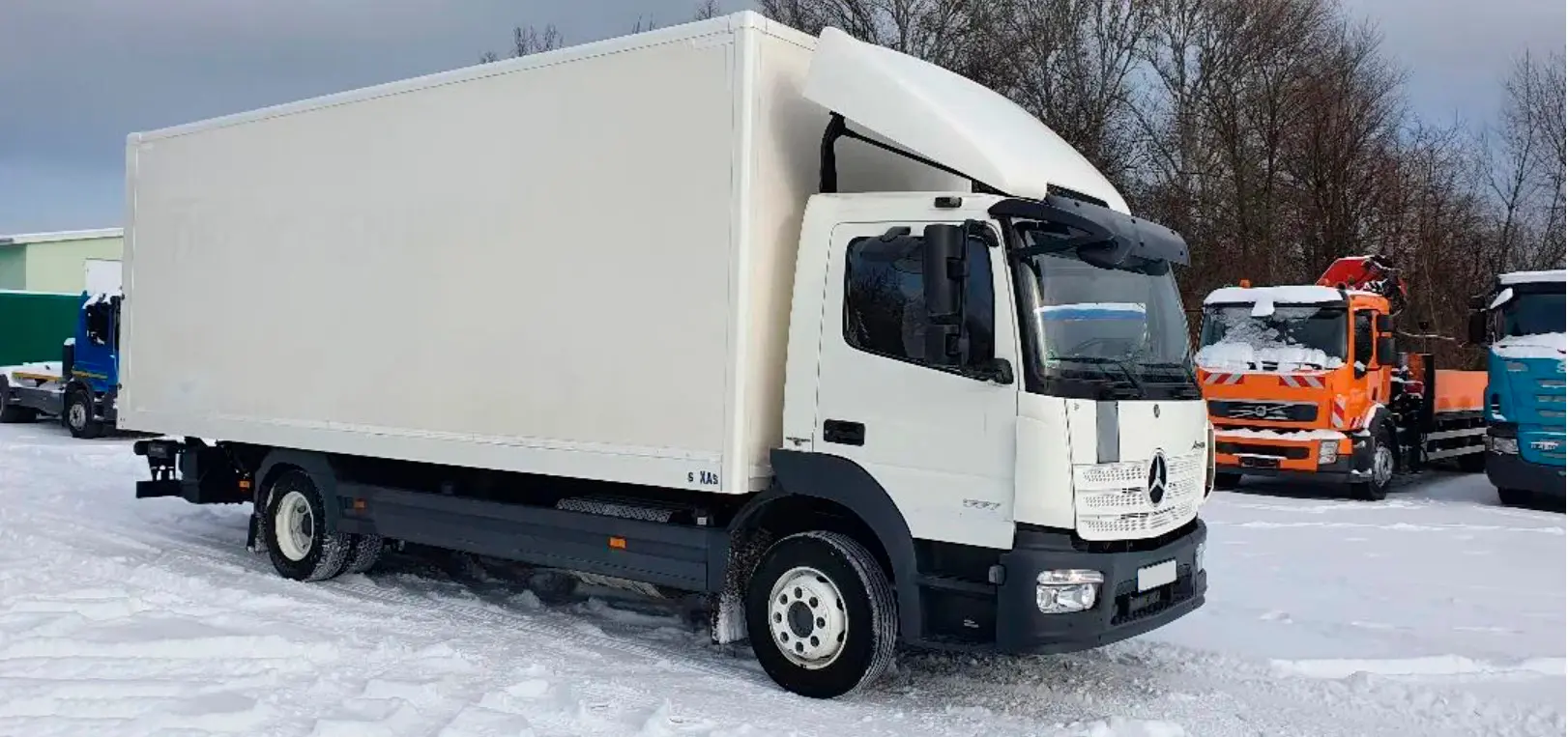 Mercedes Atego 1227 L NEW, 2015 год, фургон 43 м3, гидролифт, без пробега по РФ - фото 8