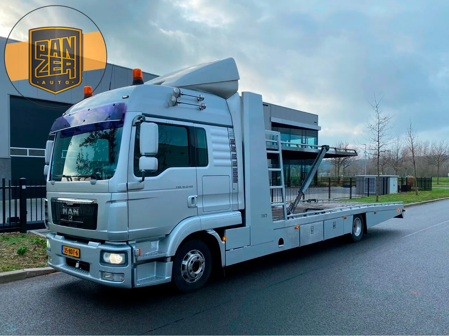 Автовоз на 3 авто MAN TGL 12.240 BL, спальная кабина, без пробега по РФ - фото