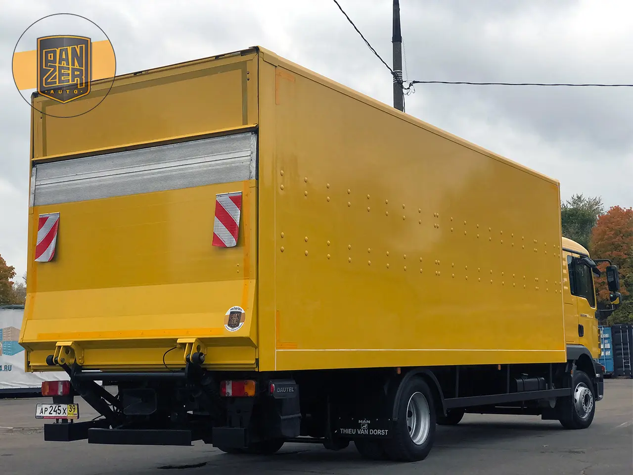 MAN TGM 12.250, 12/2012 год, фургон 46 кубов с гидролифтом - фото 9