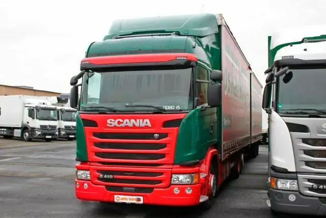 Автопоезд шторный 120 кубов Scania G410, 11/2015 год, без пробега по РФ - фото 3