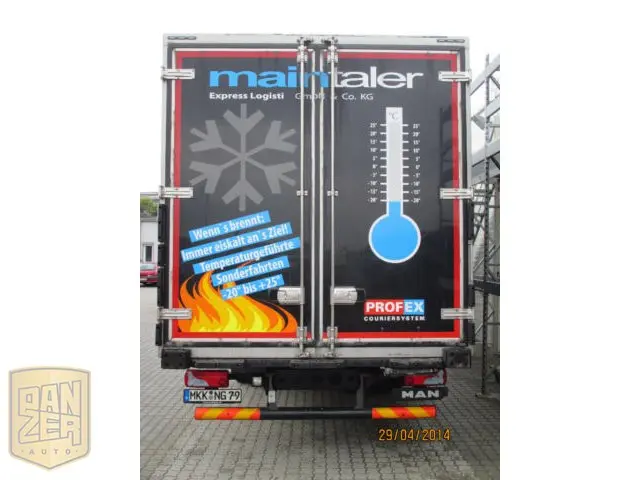MAN TGL 12.250, реф 44 м3, Thermo King T-1200R, 2 спальника - фото