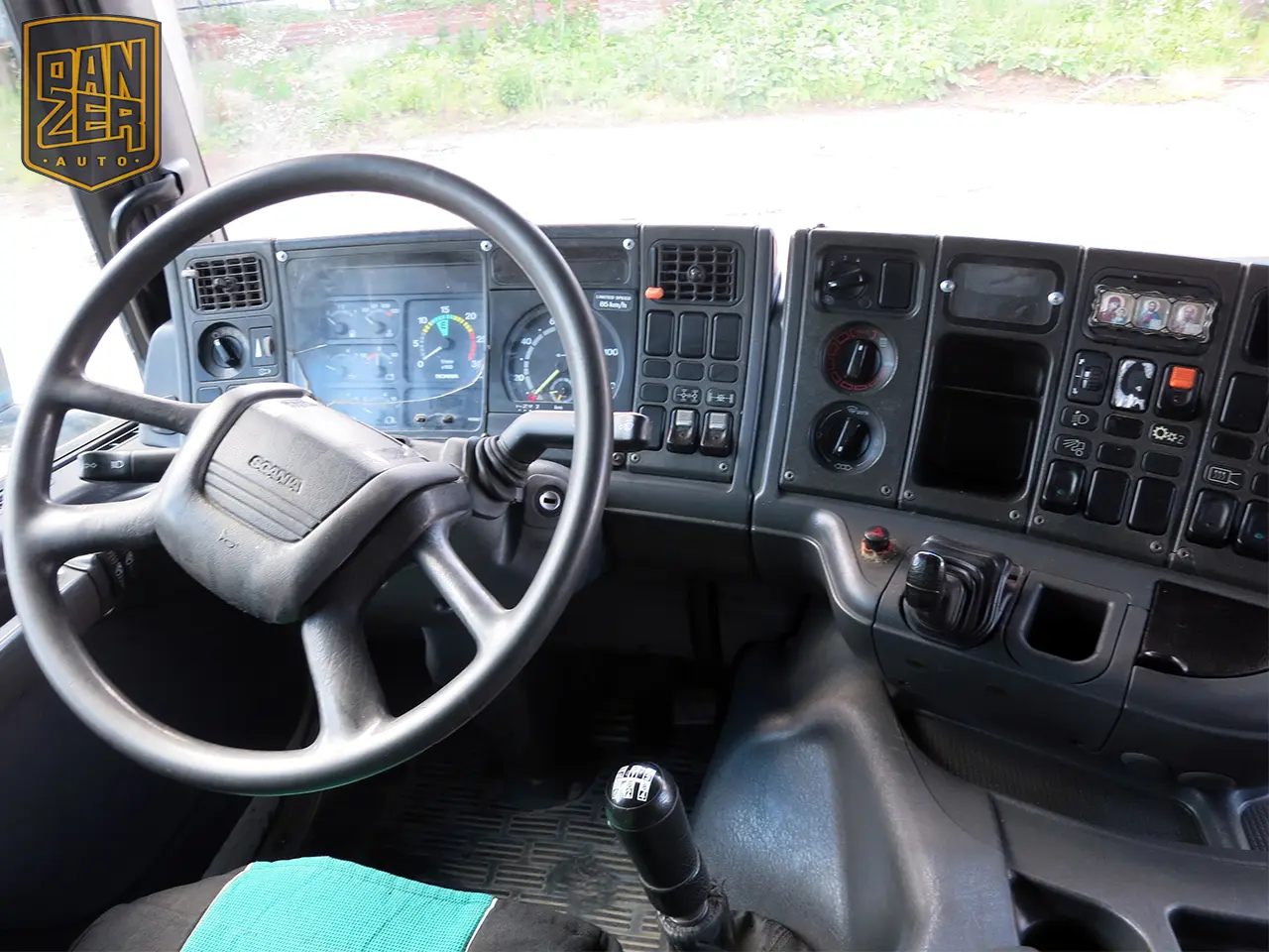 Автобетоносмеситель Scania 124C, 8х4, 10 кубов, спальник - фото 4