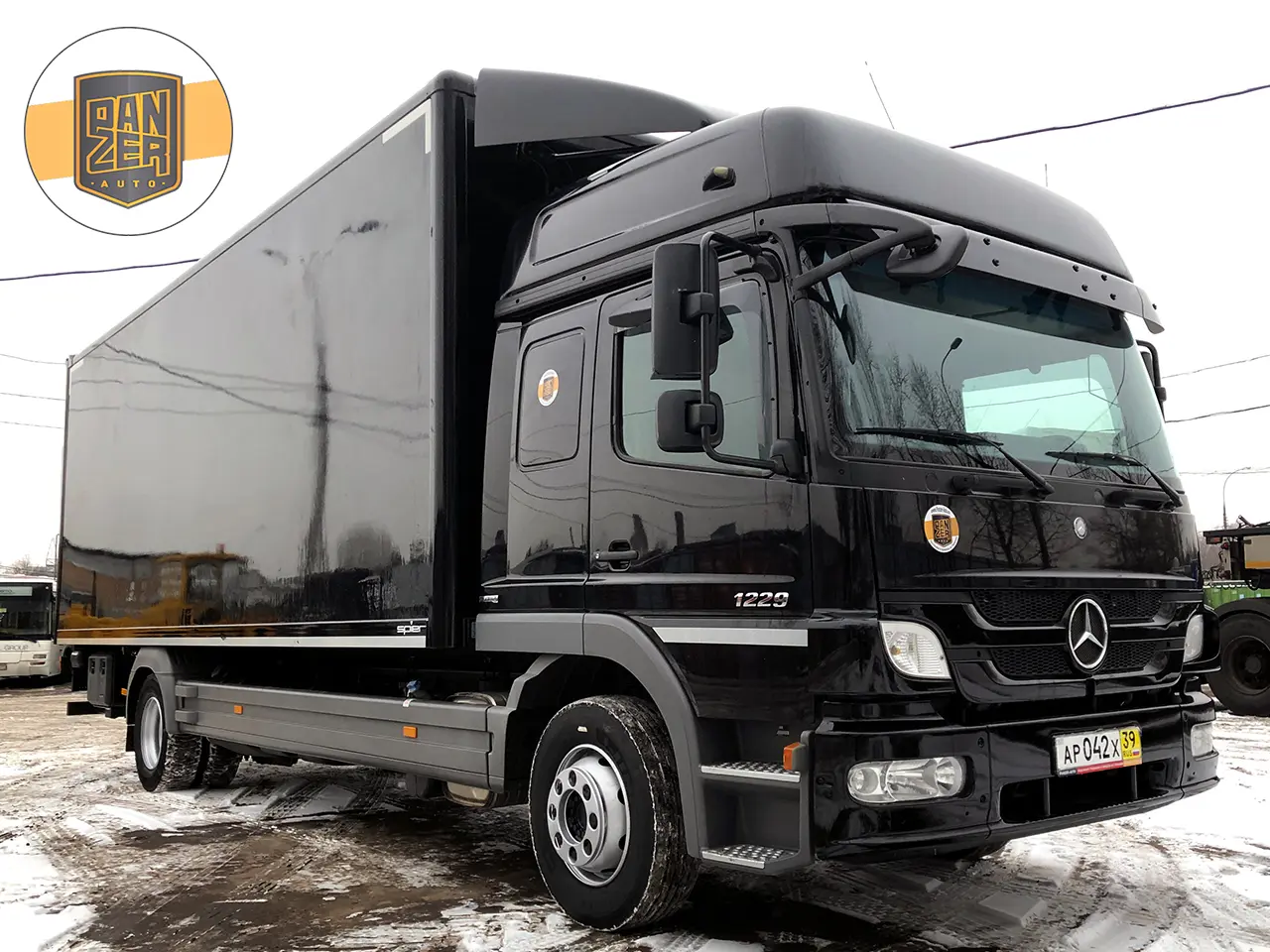 Mercedes Atego 1229L, 12/2012г, фургон 47 кубов, гидролифт - фото 8