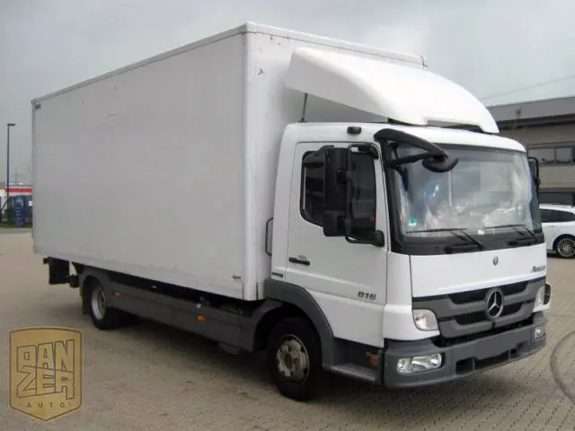 Mercedes-Benz Atego 816L, фургон 36м3, гидролифт MBB 1000кг, г/п 5т, пневмо - фото 8