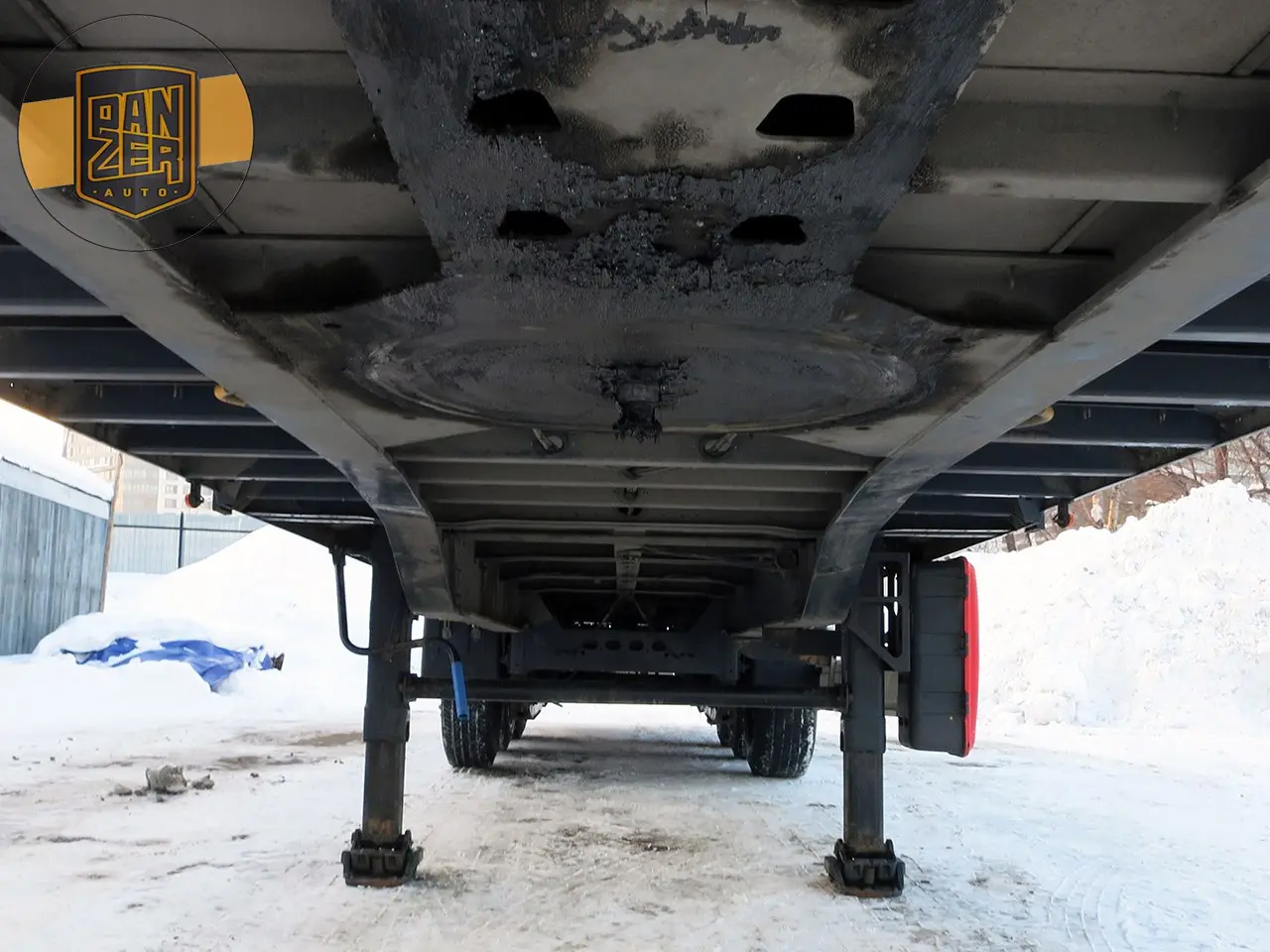 Kassbohrer XS, полуприцеп шторно-бортовой 91м3, 2015 г, оси SAF на коробах - фото 5