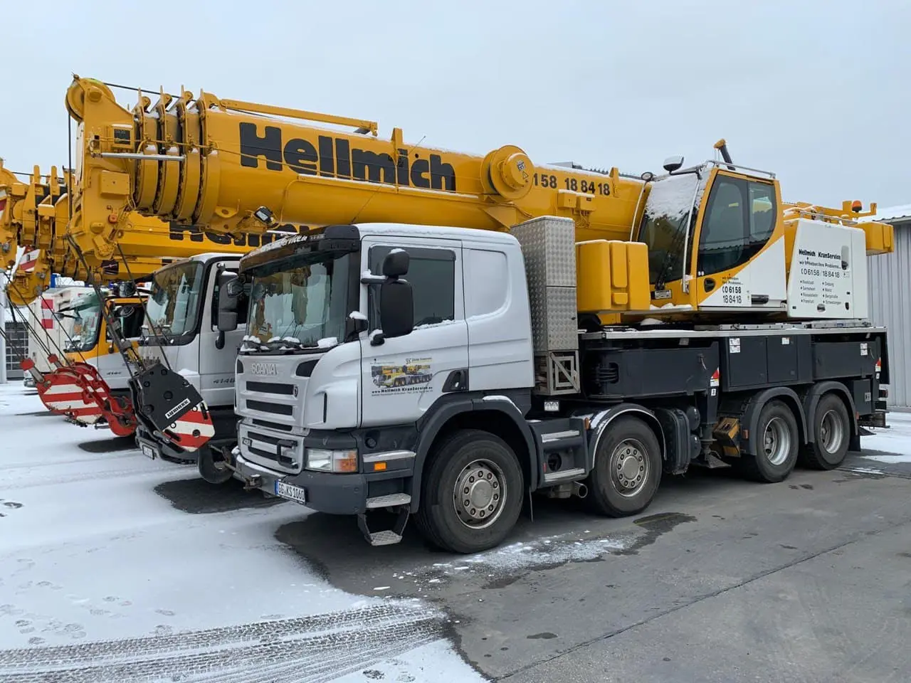 Автокран 60 тонн LIEBHERR LTF 1060-4.1 на шасси Scania P420, без пробега по РФ - фото 19