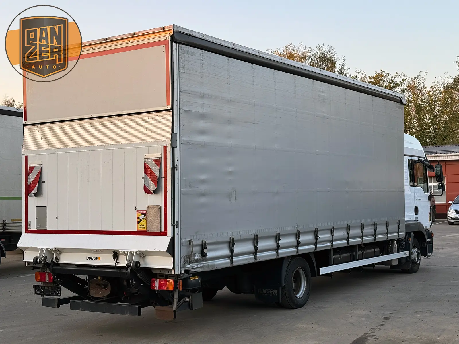 ман тгл 12.250, 2018 год, штора 18 палет, гидроборт 9
