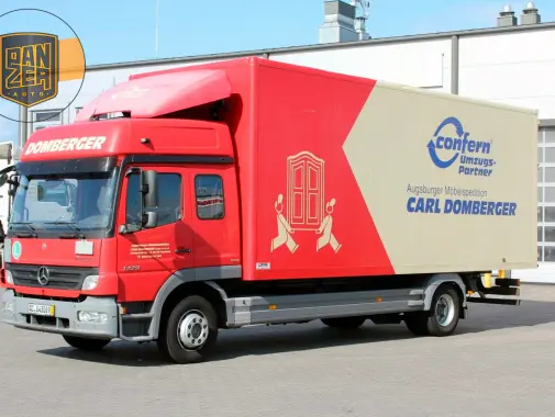 Mercedes Atego 1229, Евро-5, пробег 165 тыс.км!, фургон 48 м3, ворота, без пробега по РФ - фото