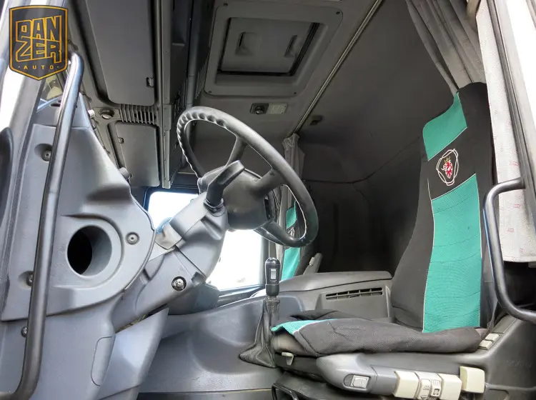 Автобетоносмеситель Scania 124C, 8х4, 10 кубов, спальник - фото 17