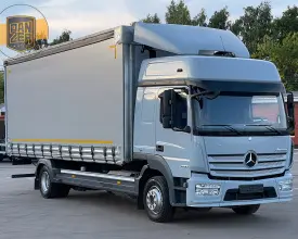 Грузовик тентованный Mercedes Atego 1230, 2014 год | photo 0