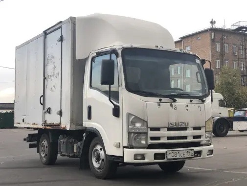 Isuzu NQR 75, 2008 г, фургон 12 палет, г/п 4 тонны - фото 8