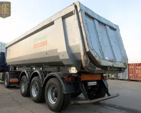 Самосвальный полуприцеп Grunwald 9453, 2013 год | 1