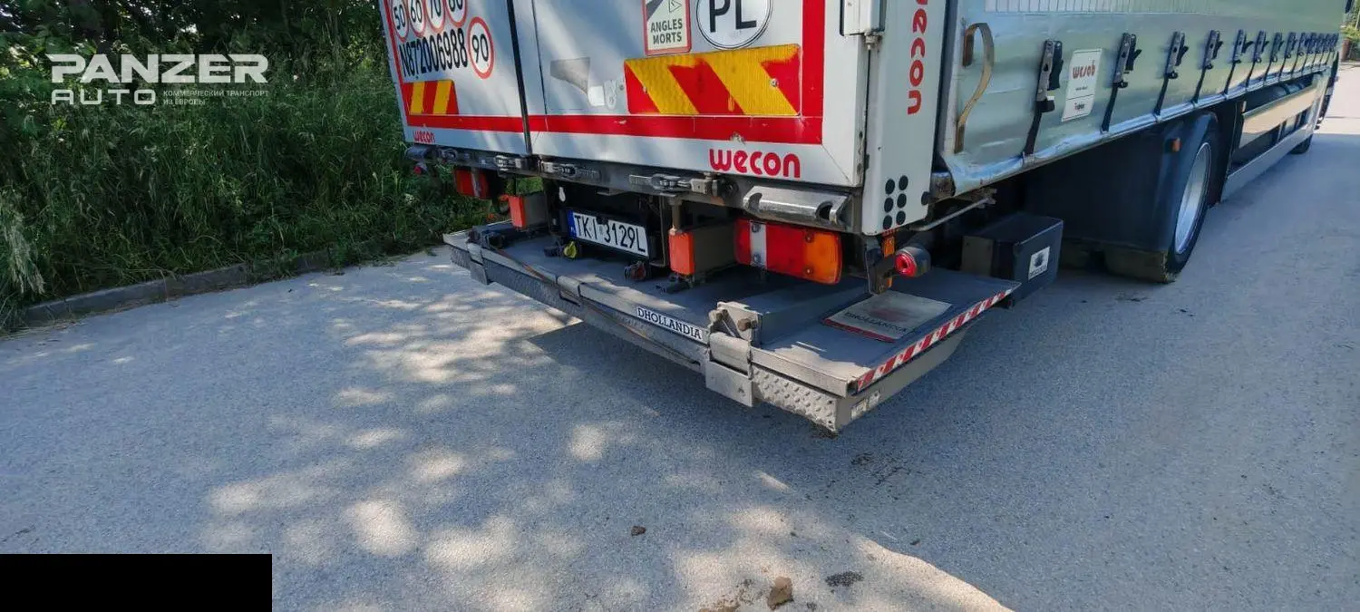 Грузовик MAN TGX 18.360, 2019 год, 10 тонник, кузов с тентом куб, гидроборт - фото 5