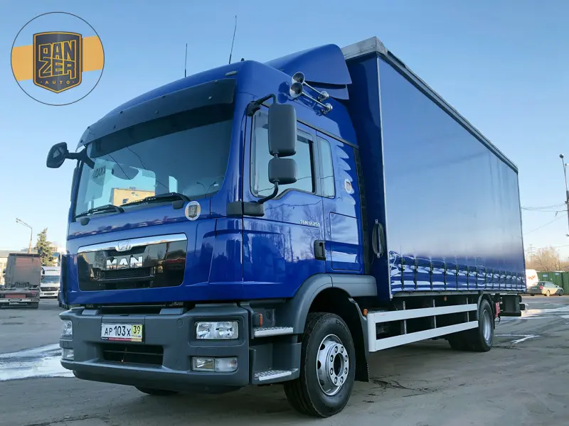 Грузовик тентованный MAN TGM 12.250, 2013 год | photo 0