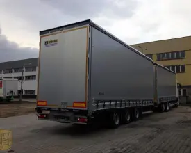 Автопоезд DAF XF 105.410 120 кубов, 2013 год | 1