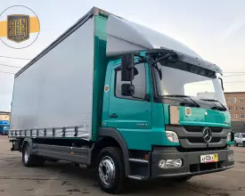 Грузовик тентованный Mercedes Atego 1224, 2012 год | 0