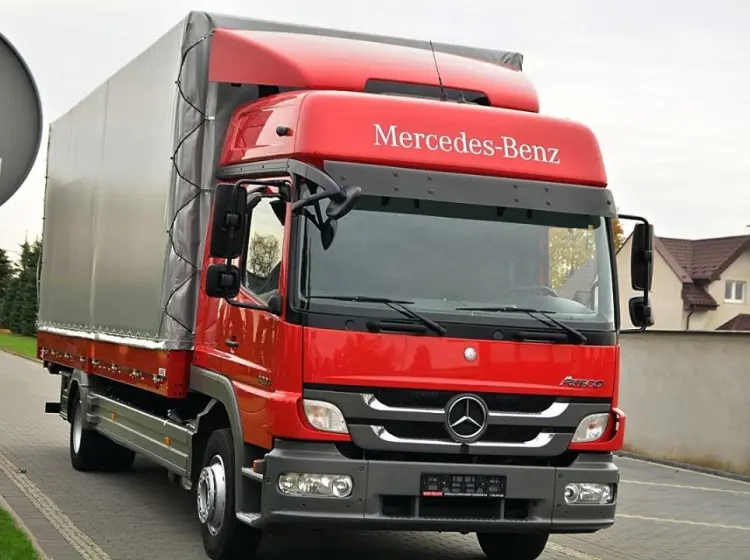 Mercedes Atego 1224 L, борт-тент, длина 7.2м, гидролифт, без пробега по РФ - фото 7