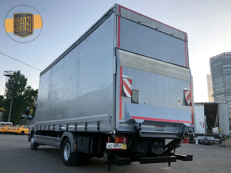 Грузовик тентованный Mercedes Atego 1229, 2013 год | photo 1