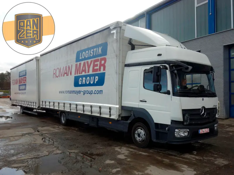 Автопоезд Mercedes Atego 1224 120 кубов, 2018 год | photo 0
