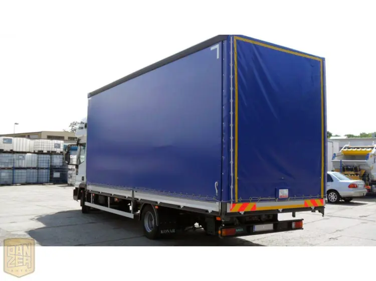 Новый Iveco Eurocargo ML 75E18 P, штора-борт 46м3, 2 спальника, фаркоп - фото 8