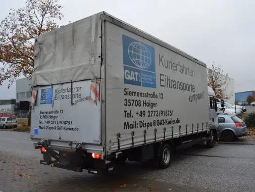 MAN TGL 8.220 BL, 2012г, штора 45 м3, г/п 5 тонн, гидролифт - фото
