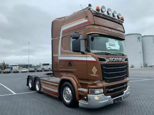 Седельный тягач Scania R 580 V8, формула 6х4, 2014 год, без пробега по РФ - фото-детальных 8