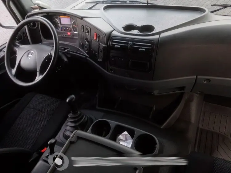 Mercedes Atego 1224 L, 2013г, штора-борт 48м3 + ворота, все загрузки - фото 5