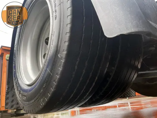 daf xf 510 тягач 6х2, задняя спарка, кабина суперспейс 12