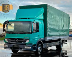 Грузовик тентованный Mercedes Atego 1216, 2017 год | photo 0