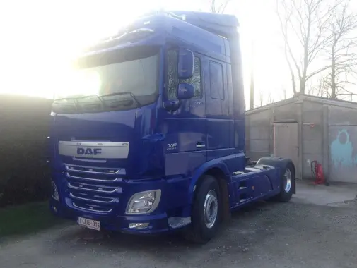 Тягач DAF XF 510, 2015 год, гидравлика, МКПП, Space Cab - фото-детальных
