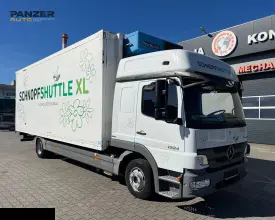 Mercedes-Benz Atego 1224, 2012 год, Евро5, кузов реф 45 куб, ворота, 18 паллет, со спальником | photo 0