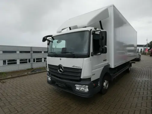 Фургон Mercedes Atego 818 L, 2016 год, боковая дверь, 18 палет, гидролифт, без пробега по РФ - фото 7