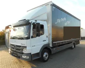 Грузовик тентованный Mercedes Atego 818, 2012 год | photo 0