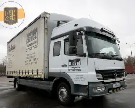 Грузовик тентованный Mercedes Atego 815, 2007 год | photo 0