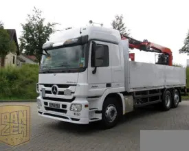 Грузовик с манипулятором Mercedes Actros 2546, 2011 год | 0